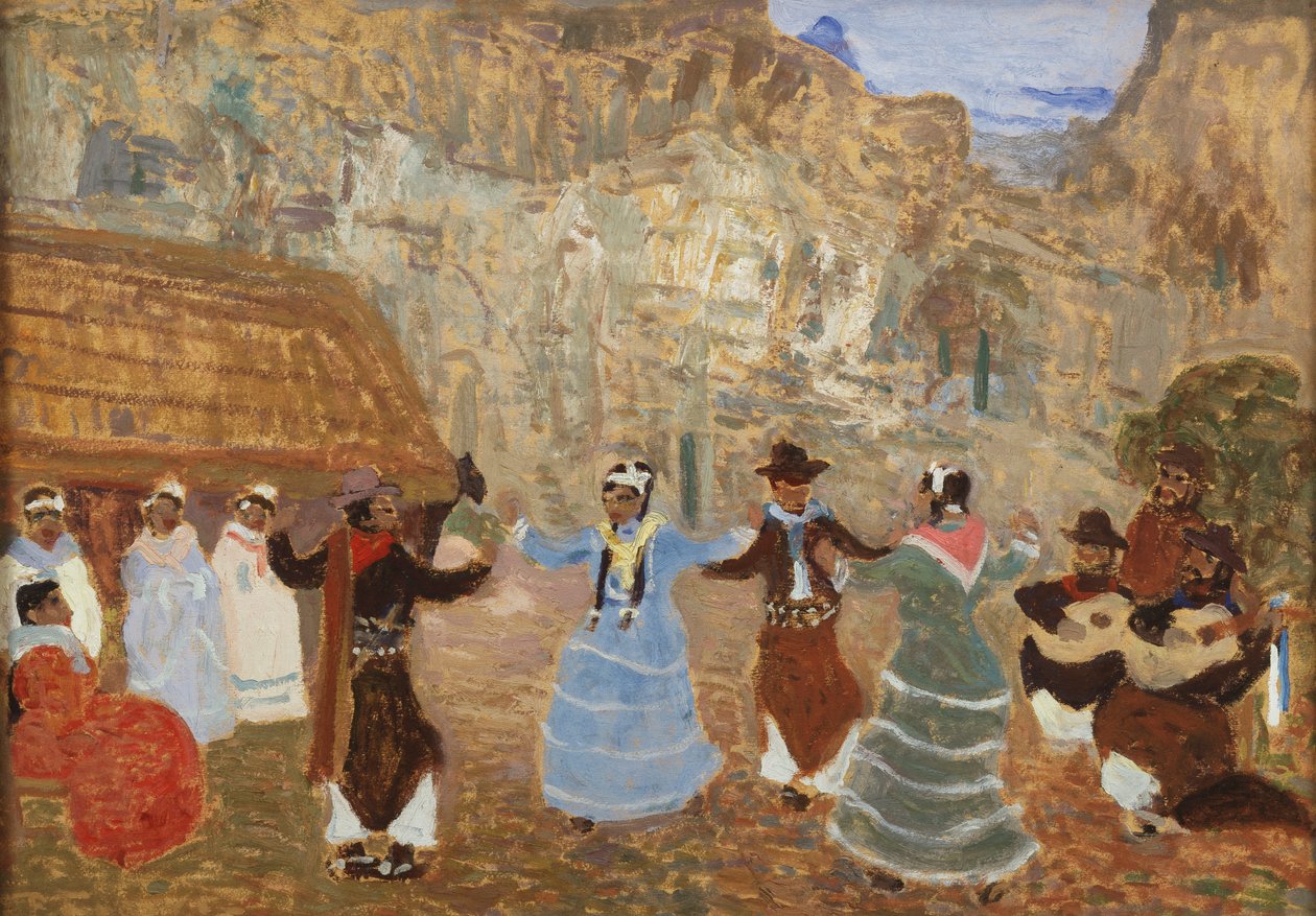 Creole Dance by Pedro Figari