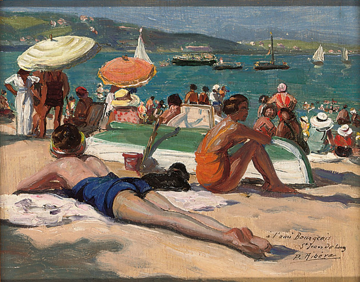 To the Bourgeois Friend, St. Jean de Luz by Pedro Ribera