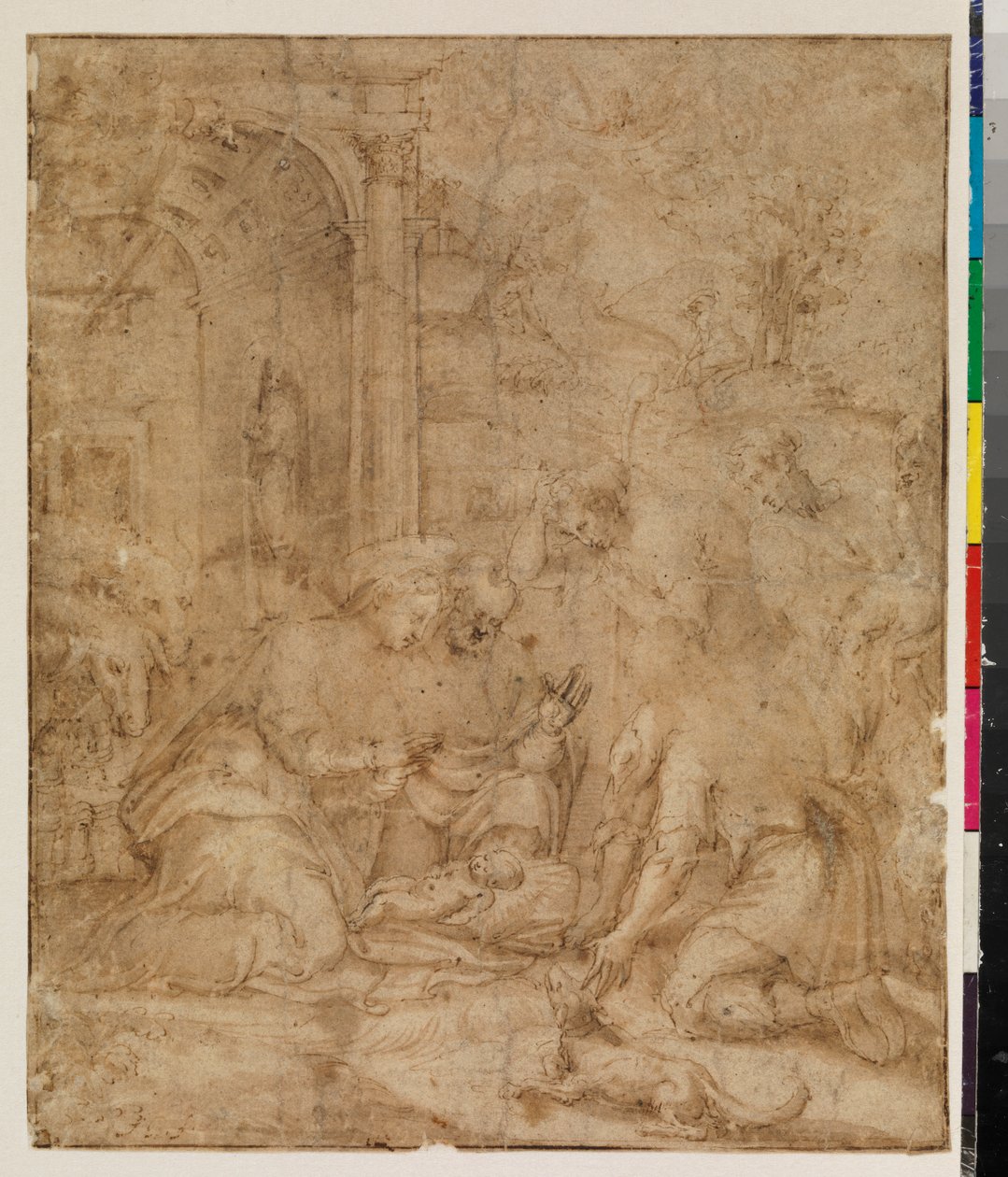 Adoration of the Shepherds by Pedro de (attr.to) Campaña