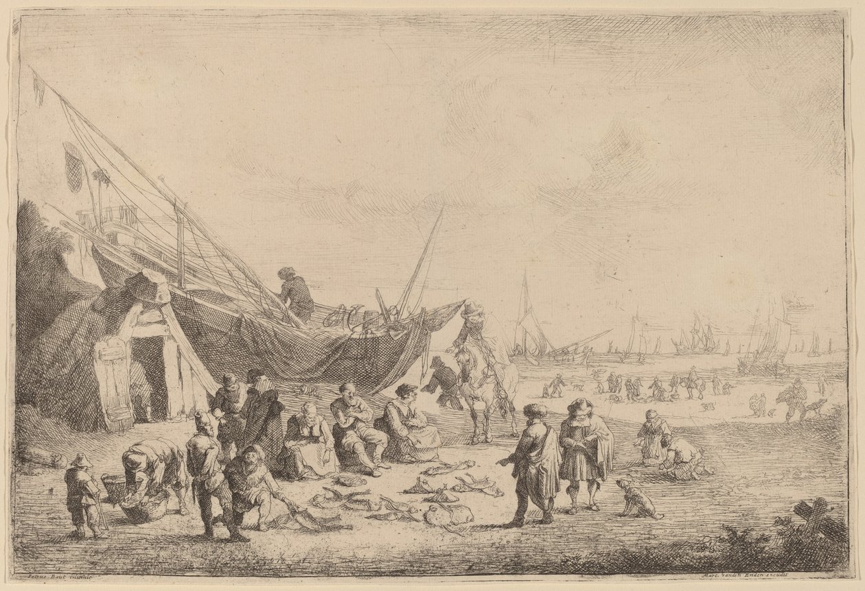 The Fishmongers by Peeter Bout