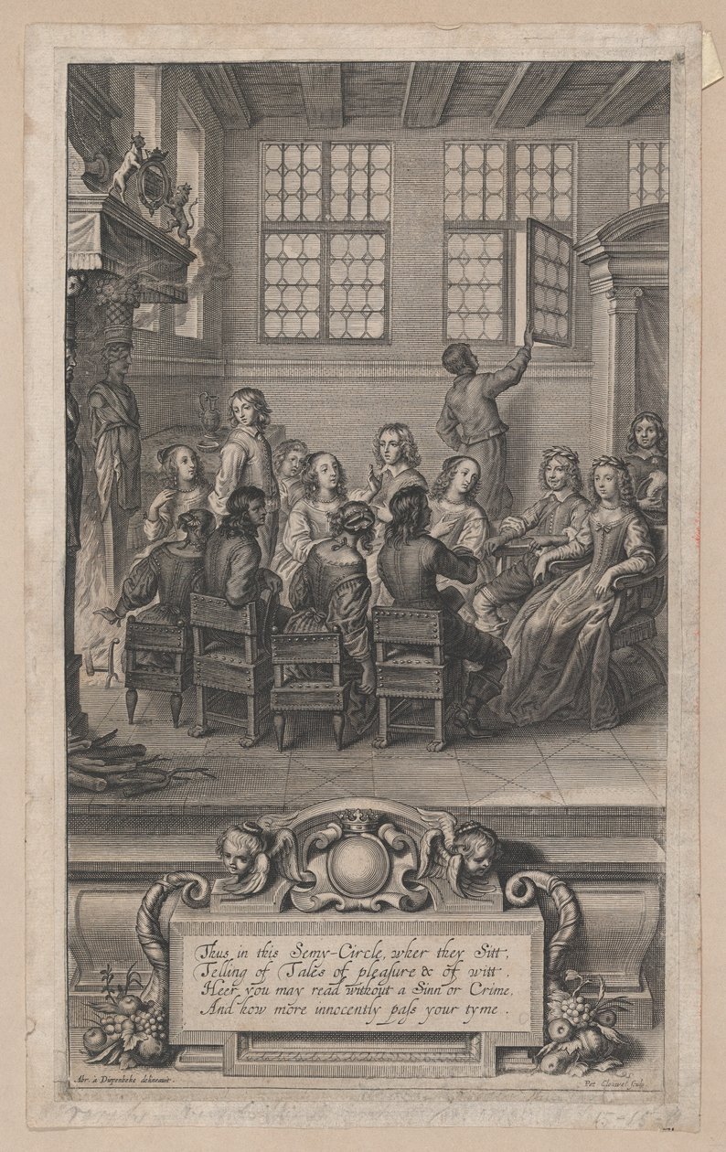 The Family of William Cavendish, Marquess of Newcastle-upon-Tyne, 1656 by Peeter Clouwet