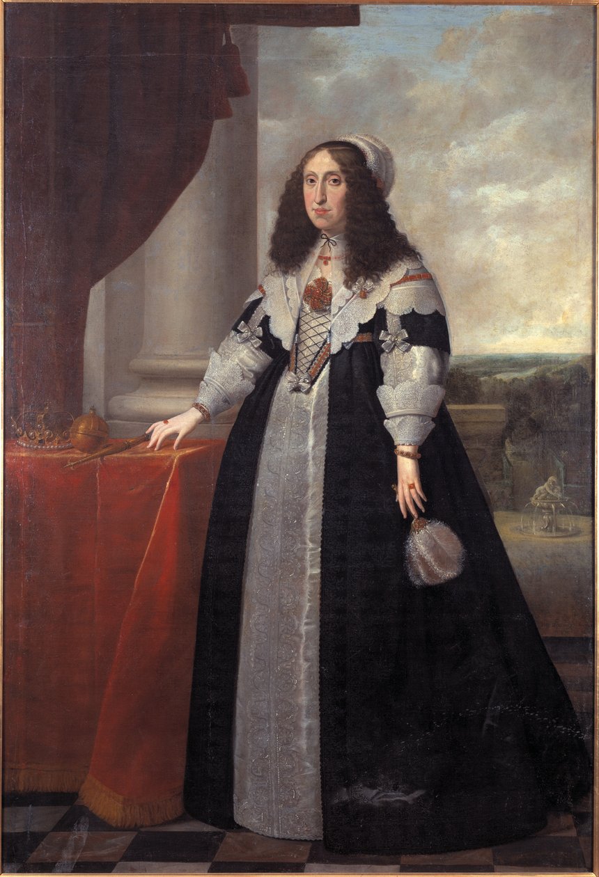 Portrait of Archduchess Cecilia Renata of Austria (1611-1644), Queen of Poland by Peeter Danckers de Rij