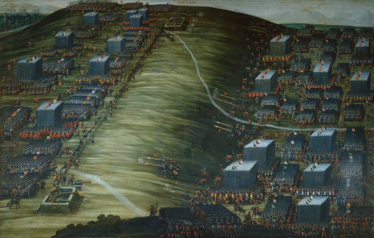 The Battle of Weissemberg, November 8 by Peeter Snayers