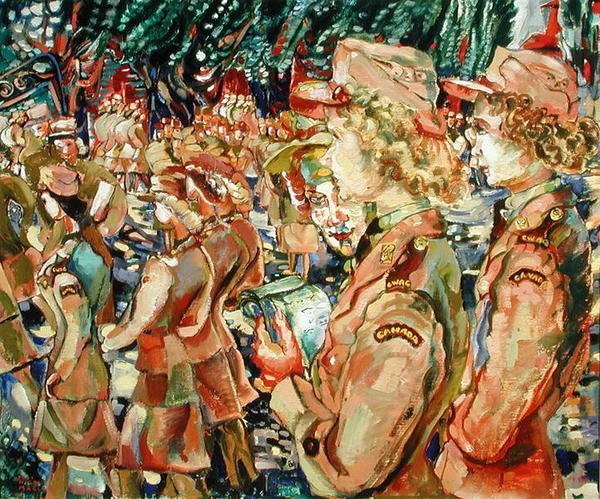 Morning Parade by Pegi Nicol Macleod