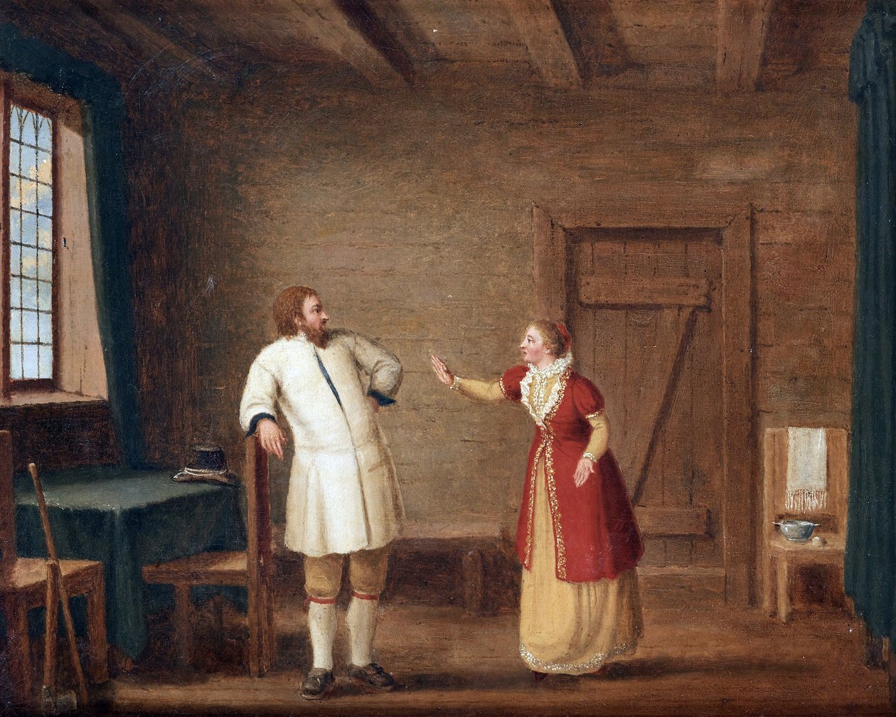 King Gustav Vasa in Ornaes by Pehr Hillestroem by Pehr Hilleström