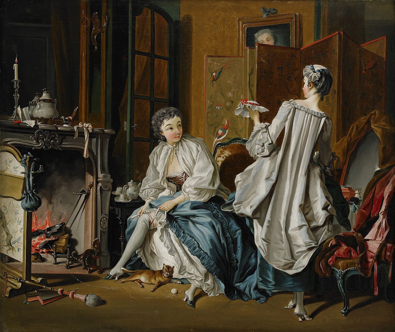 Morning Toilet (After François Boucher) by Pehr Hilleström