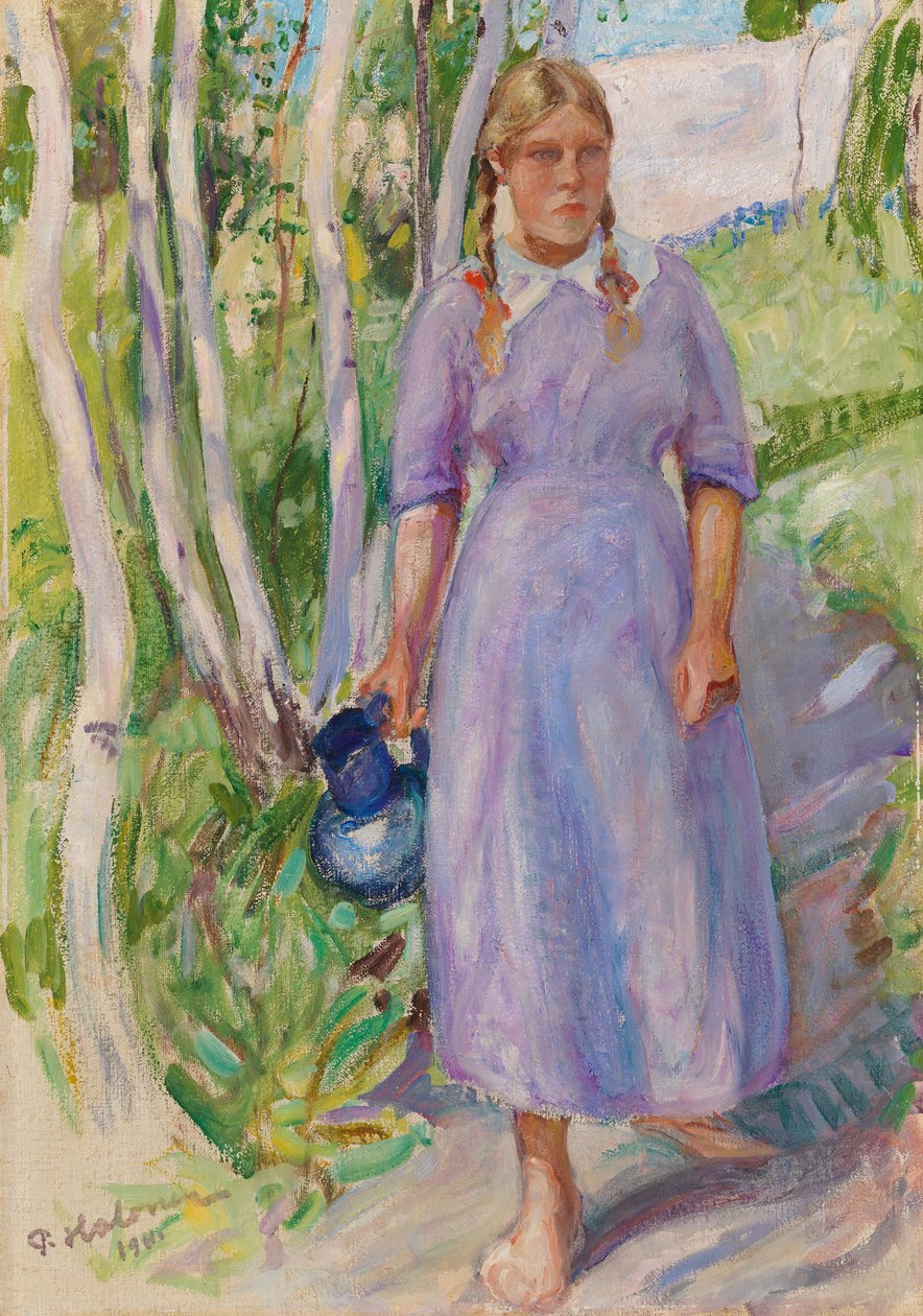 Carrying Water by Pekka Halonen