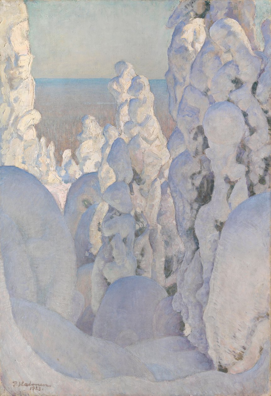 Winter Landscape, Kinahmi by Pekka Halonen