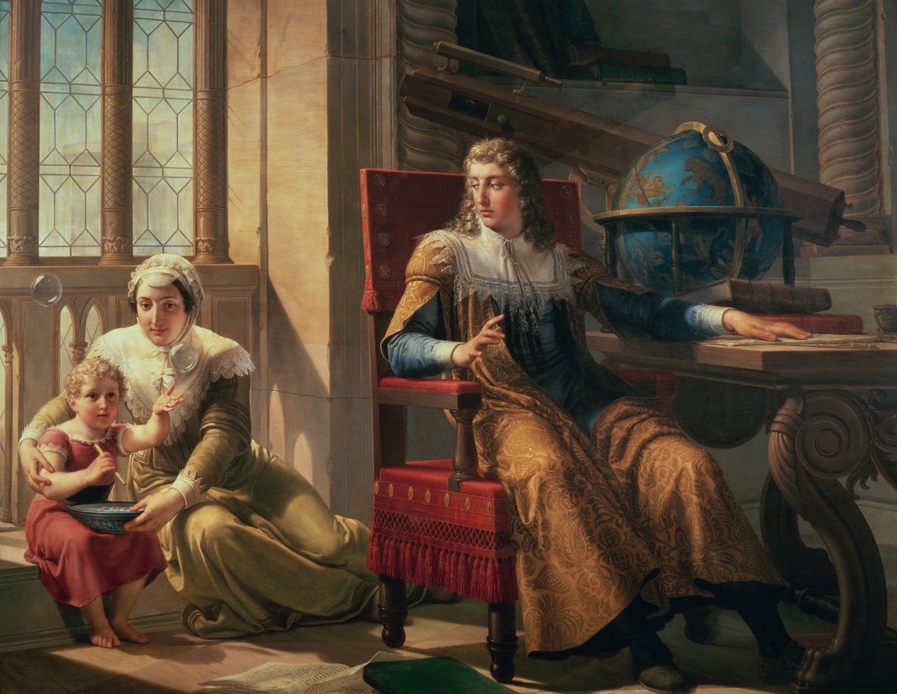 Isaac Newton's discovery of refraction of light