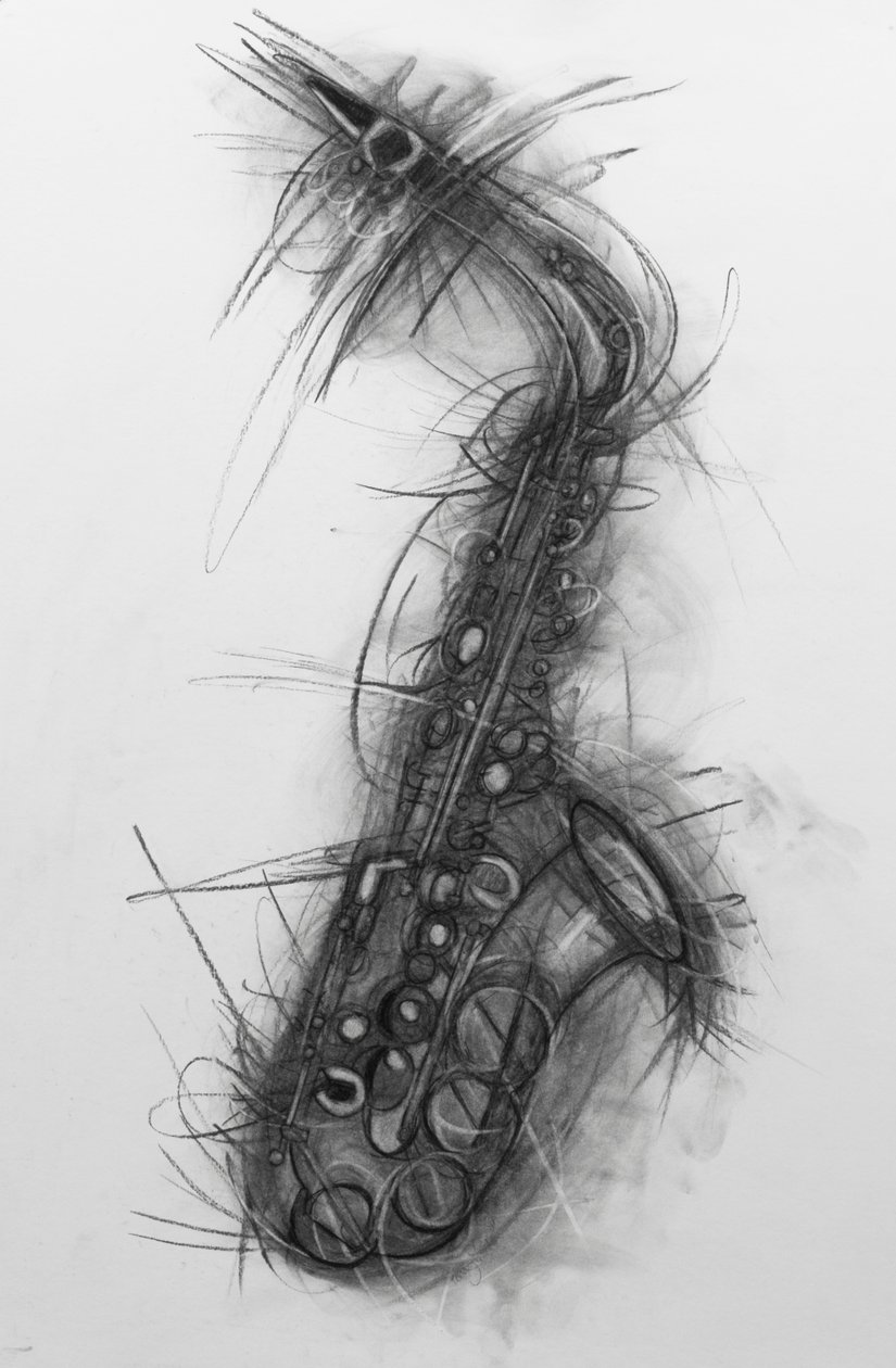 Saxophone by Penny Warden