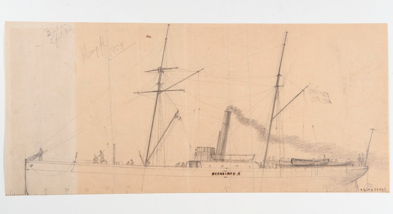 Steamboat HERNOSAND II by Per Wilhelm Cedergren