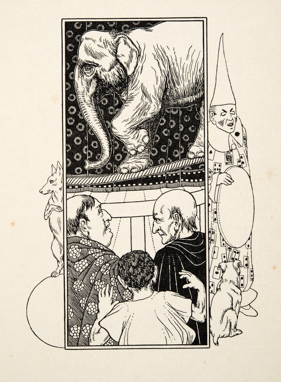 Elephant Rope Dancing by Percy J. Billingshurst