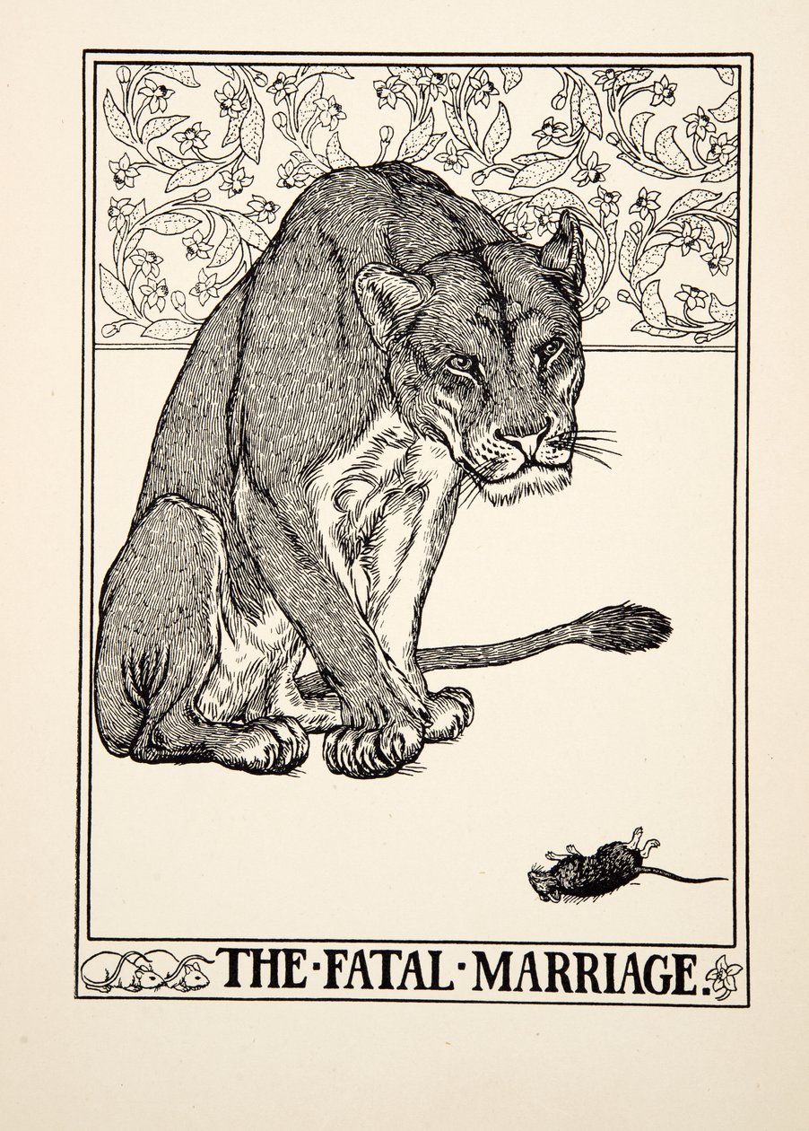 The Fatal Marriage, from A Hundred Fables of Aesop by Percy J. Billingshurst