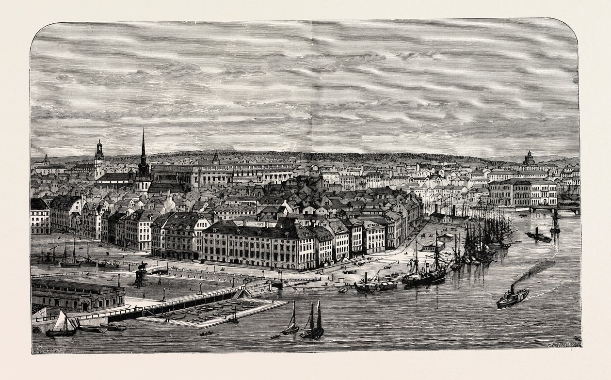 Stockholm, Sweden by Percy William Justyne