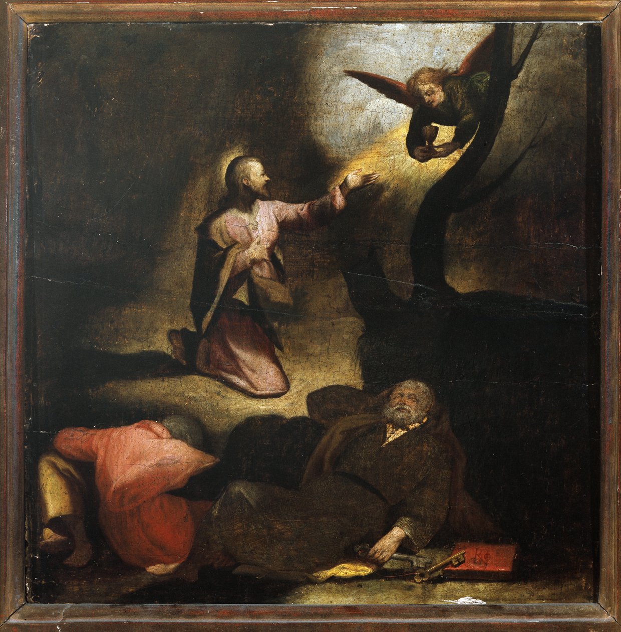 Passion of Christ: Agony in the Garden of Gethsemane by Perino del Vaga