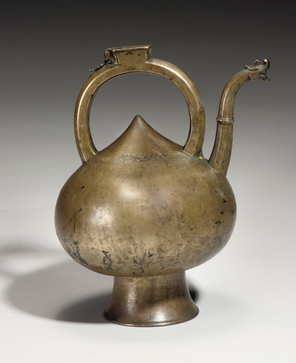 A Safavid brass ewer, Iran, 17th century by Persian School