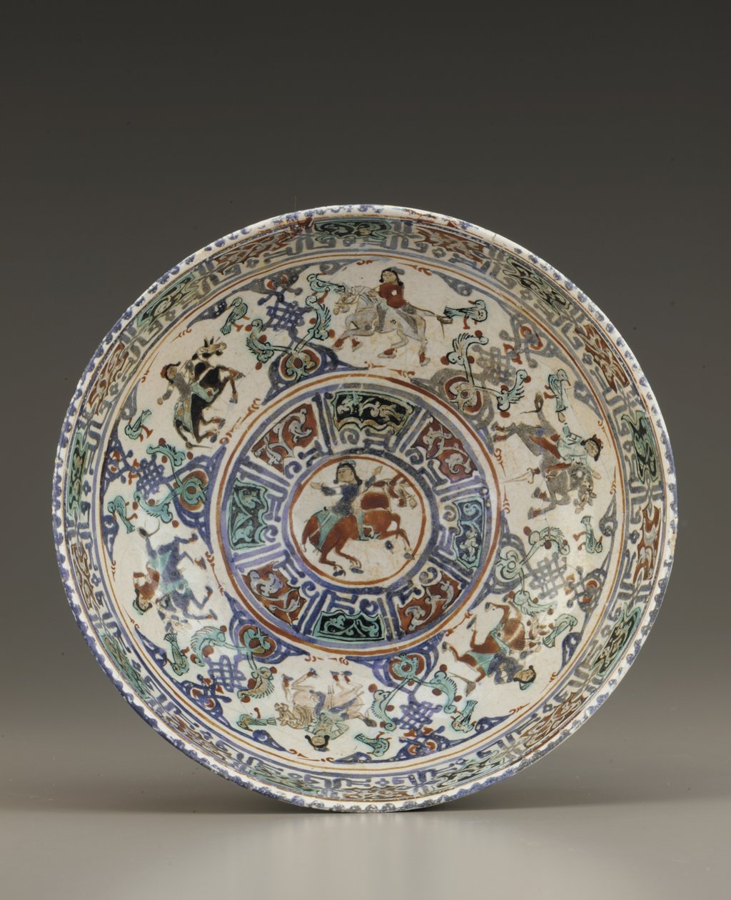 Bowl, Kashan, Iran, Saljuq dynasty, late 12th-early 13th century by Persian School