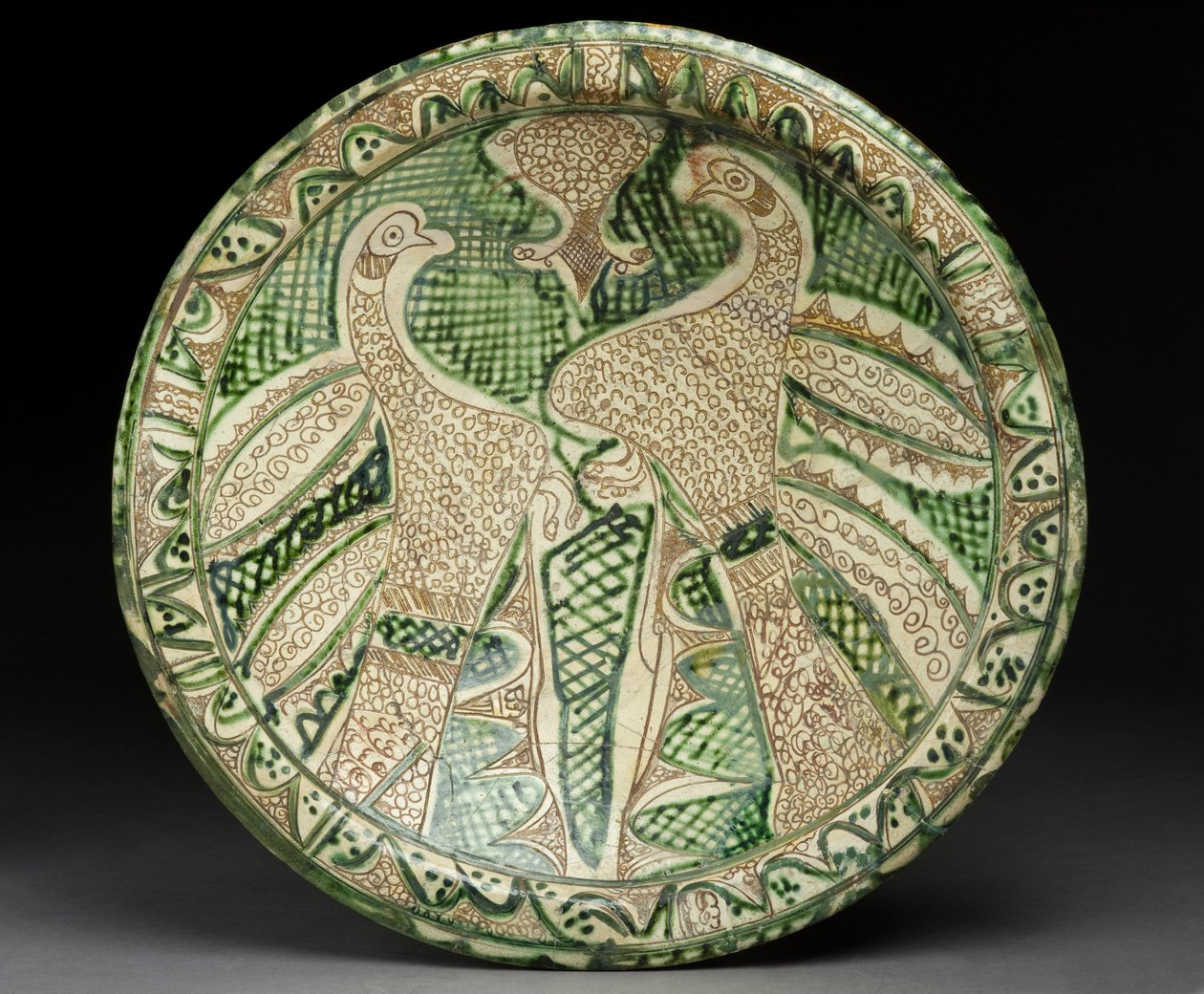 Dish, 13th-14th century by Persian School