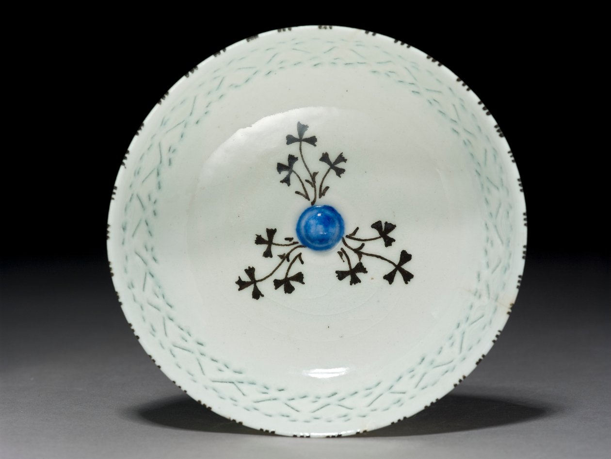 Gombroon Bowl, Iran, Safavid period by Persian School