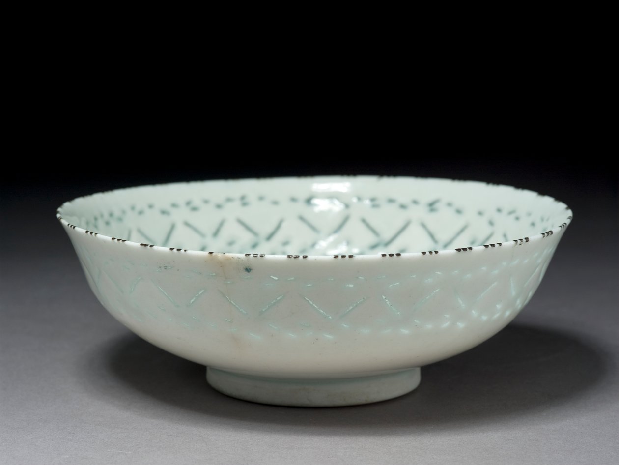 Gombroon Bowl, Iran, Safavid Period by Persian School