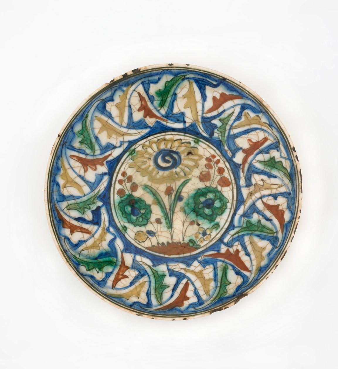 Plate, Iran, Safavid period, late 16th-early 17th century by Persian School