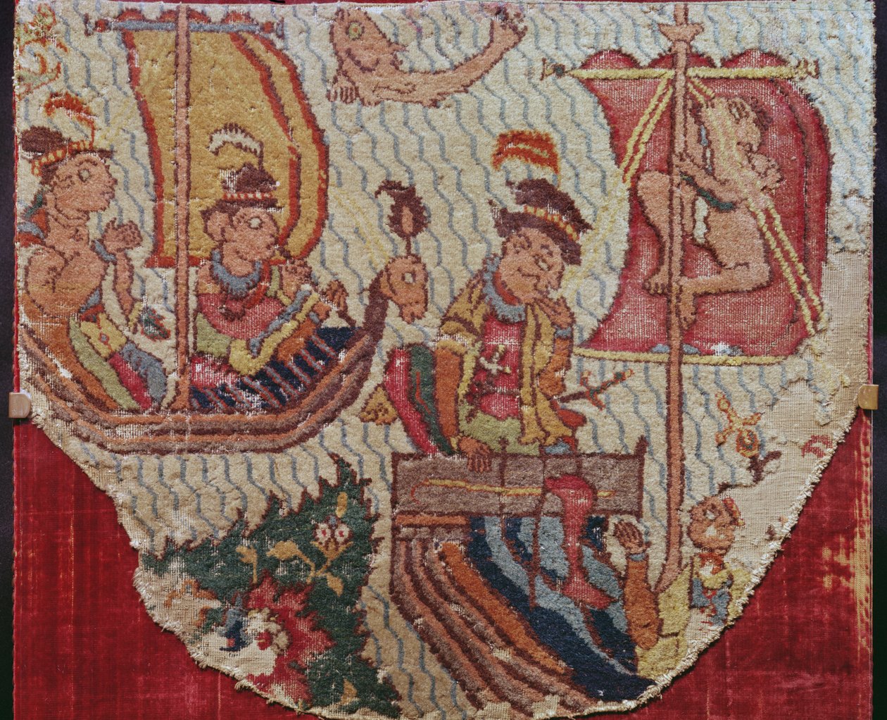 Rug with Indo-Portuguese Motifs, Safavid Dynasty by Persian School