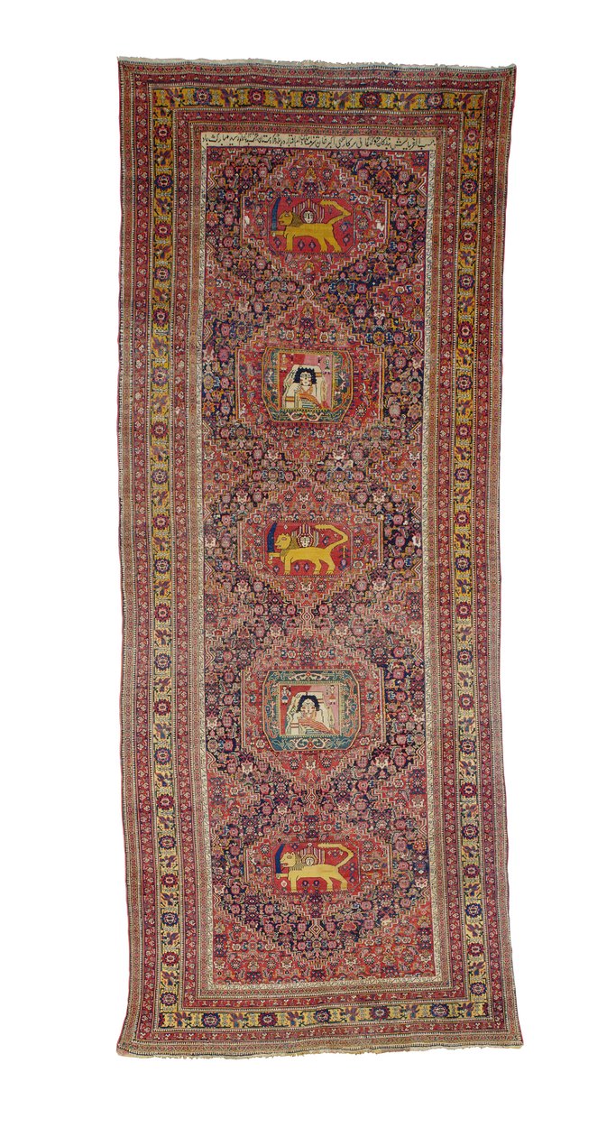 Senneh gallery carpet, West Persia by Persian School