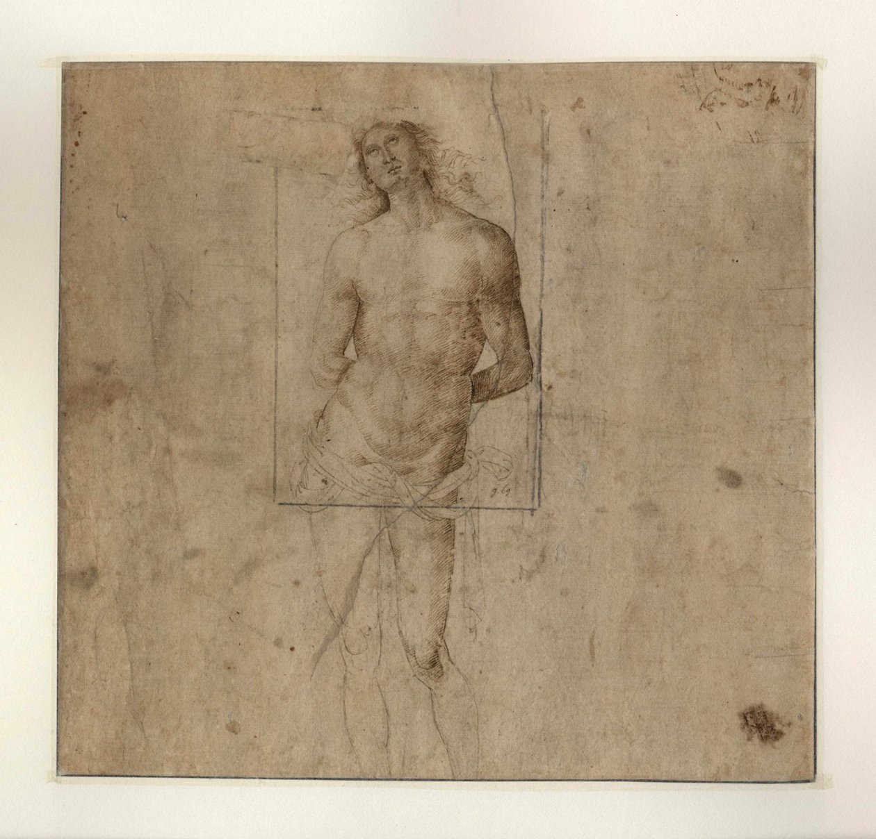 Saint Sebastian by Perugino