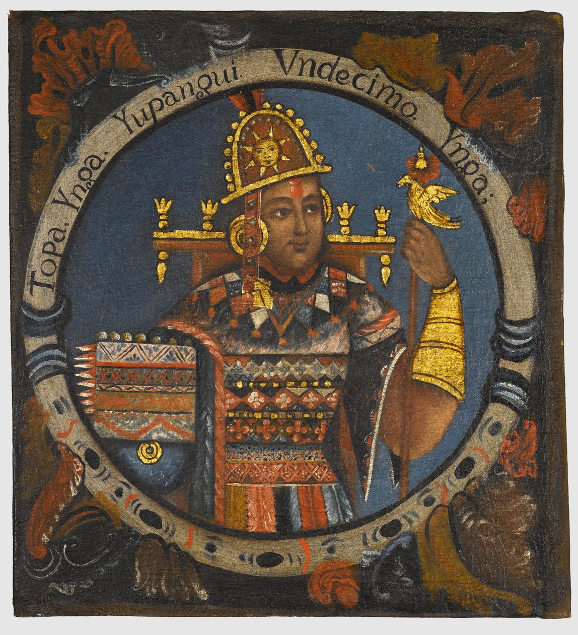 Tupac Yupanqui, 11th Inca King by Peruvian School