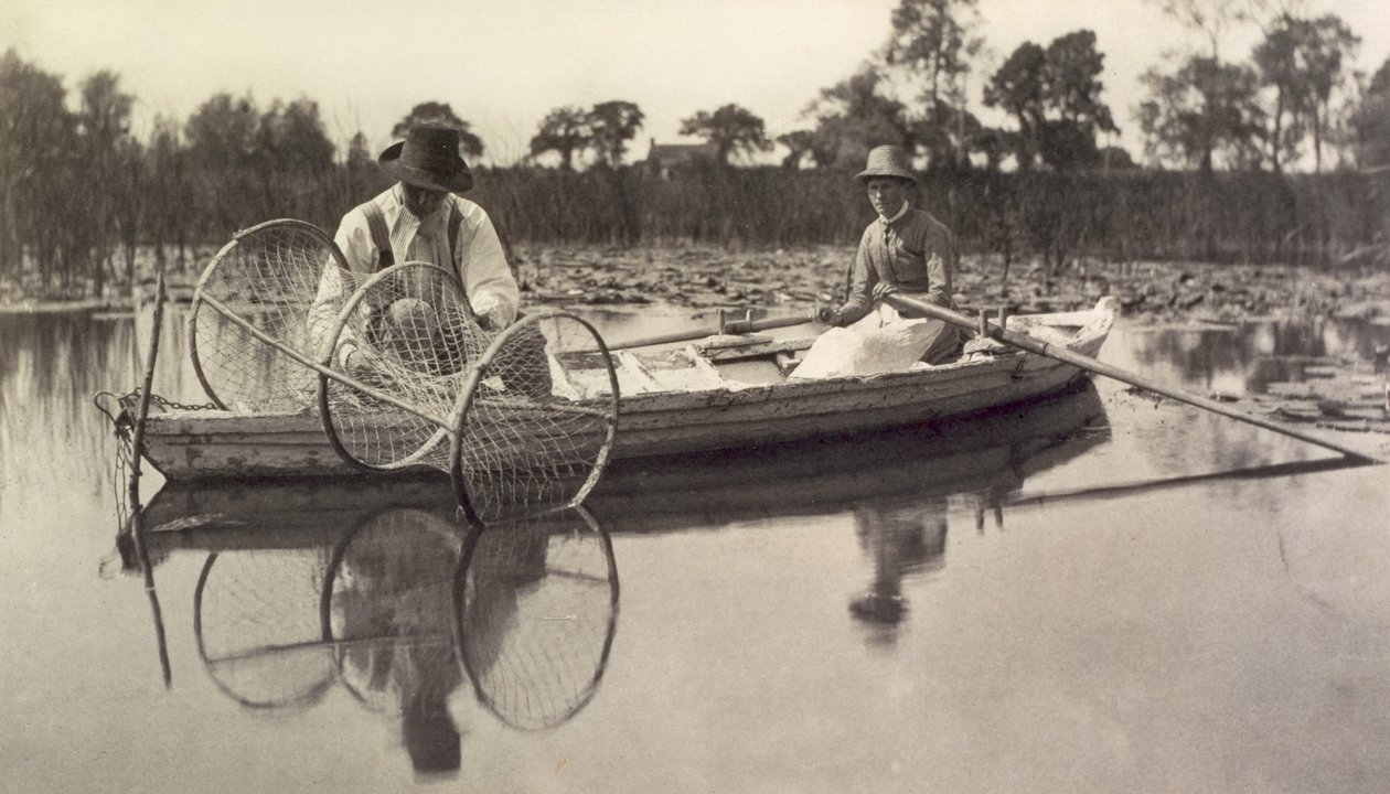 Setting the Bow Net, Life and Landscape on the Norfolk Broads; c.1886 by Peter Emerson und Thomas Goodall