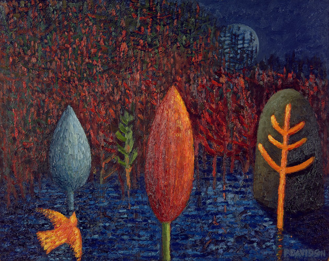 On the Edge of the Lagoon, 1997 by Peter Davidson