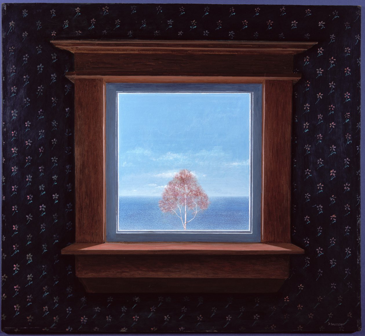 Through the Window, 1981 by Peter Davidson: Fine art print
