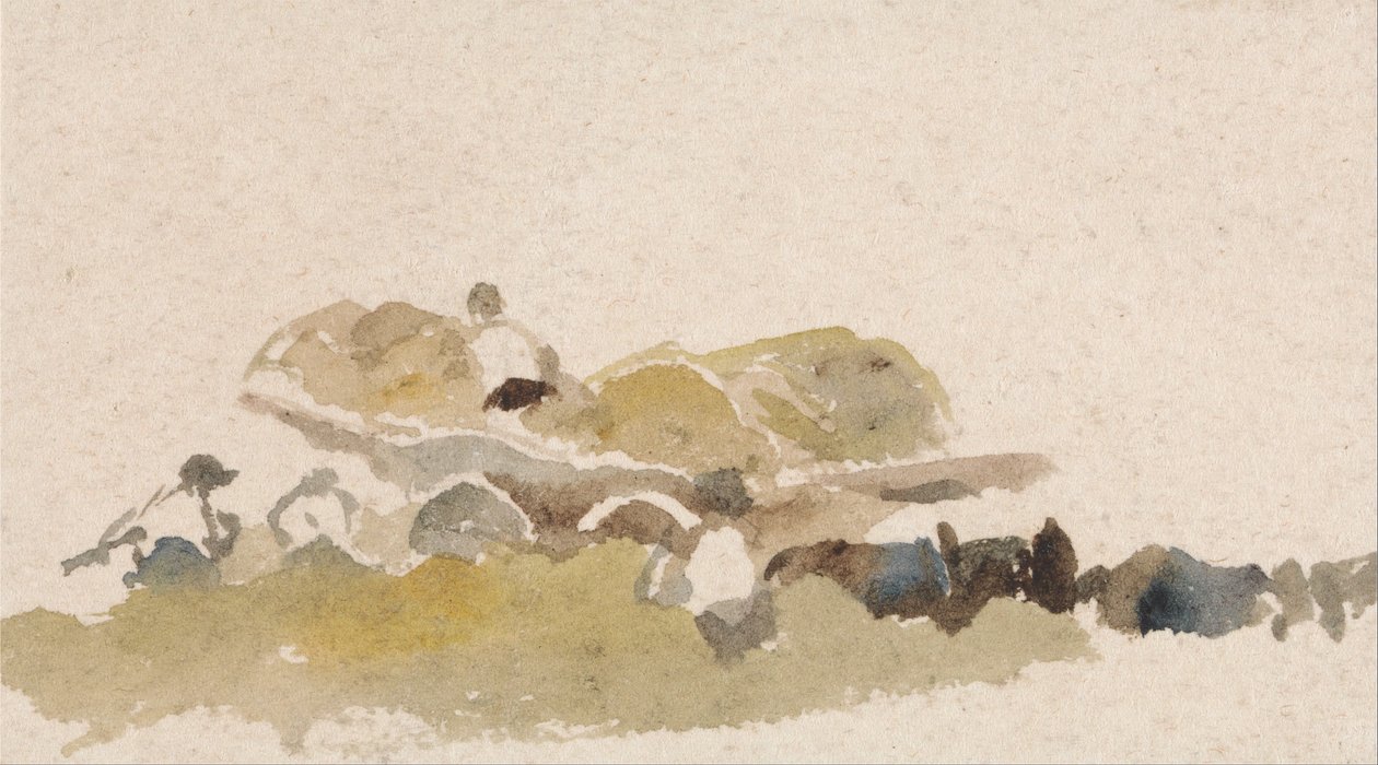 Loading a Haywain by Peter de Wint