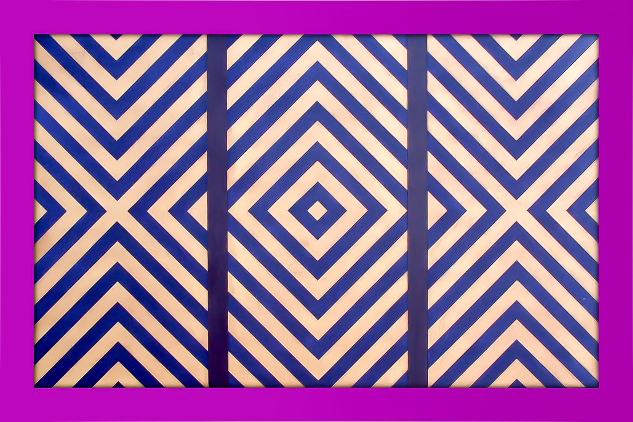 Diagonal Triptych Enhanced by Peter McClure