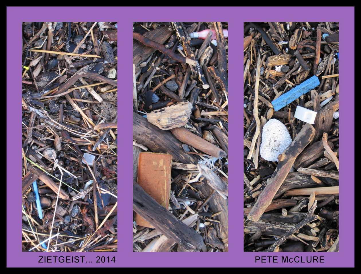 Zeitgeist Triptych, 2013 by Peter McClure