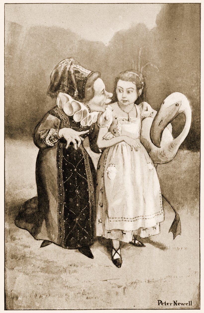 Tut, Tut Child! Said the Duchess, Illustration for Lewis Carroll
