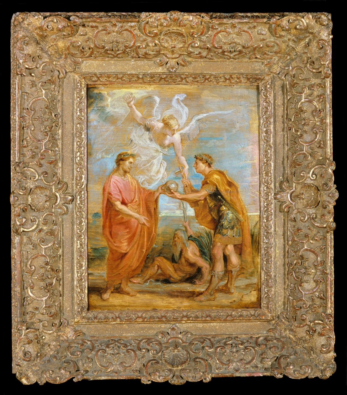 Constantius Appoints Constantine as His Successor by Peter Paul Rubens