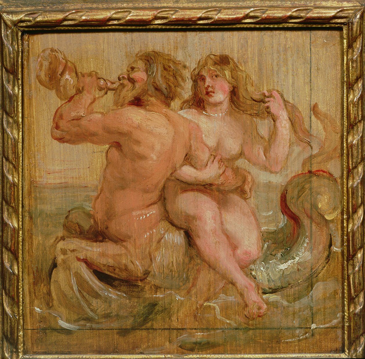 Nereid and Triton by Peter Paul Rubens