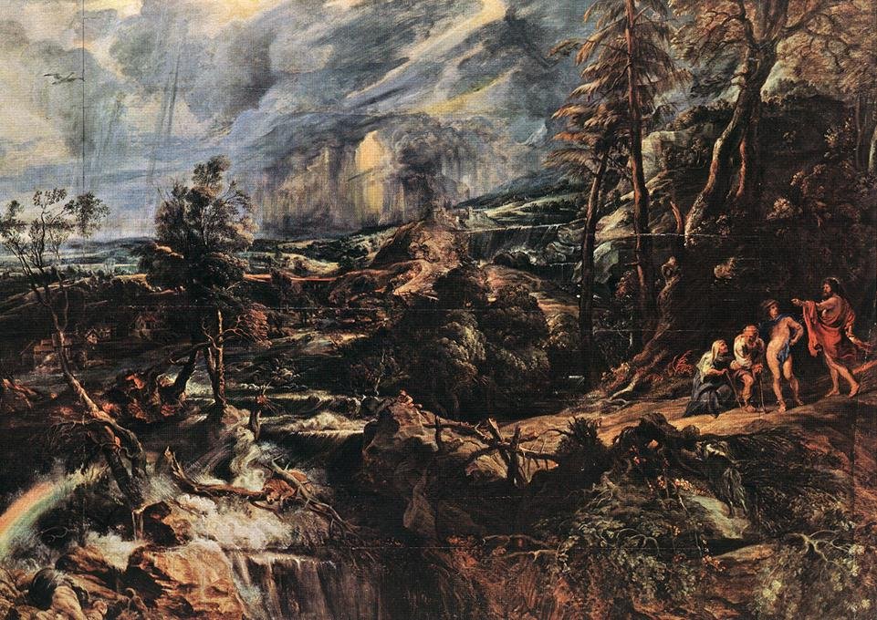 Stormy Landscape by Peter Paul Rubens
