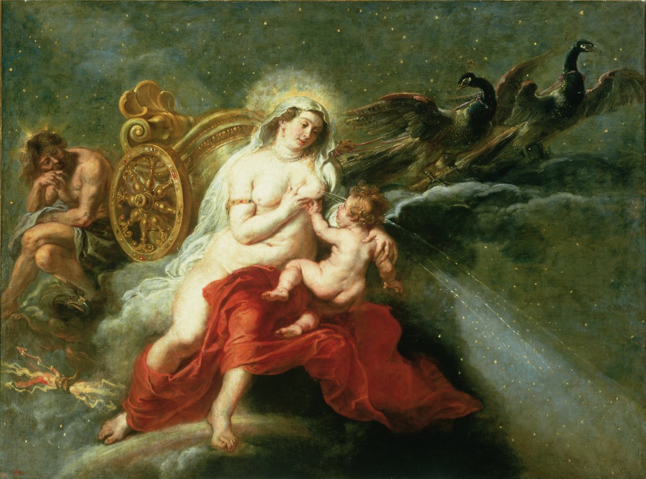 The Birth of the Milky Way, 1668 by Peter Paul Rubens