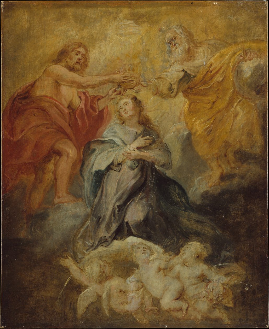 The Coronation of the Virgin, c.1632-33 by Peter Paul Rubens