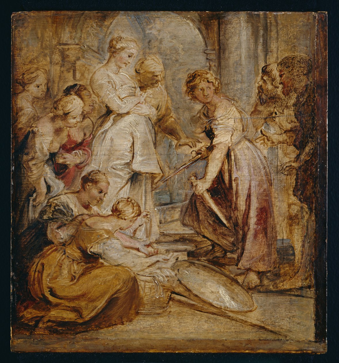 The Discovery of Achilles among the Daughters of Lykomedes, c.1618 by Peter Paul Rubens