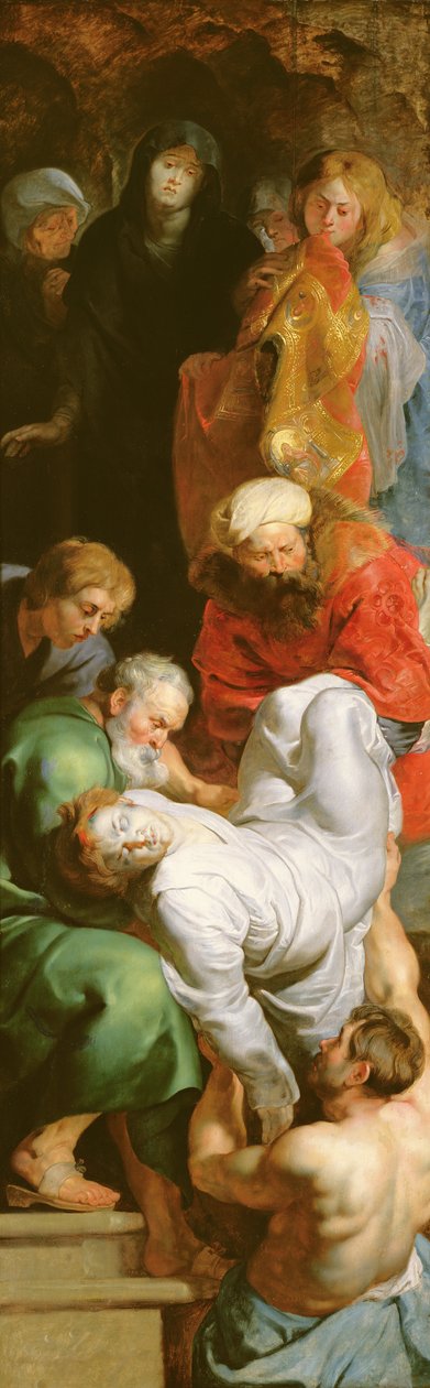 The Entombment of St. Stephen, from the Triptych of St. Stephen by Peter Paul Rubens