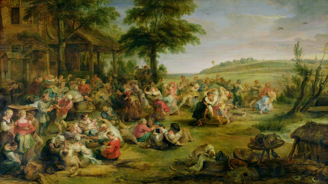 The Kermesse by Peter Paul Rubens