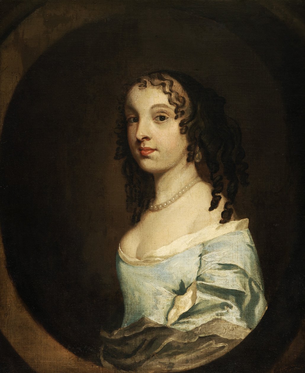 Portrait of a Lady in Blue by Peter Lely
