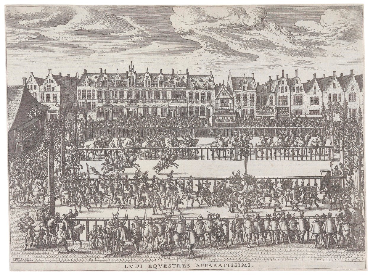 Ludi Equestres Apparatissimi by Peter van der Borcht