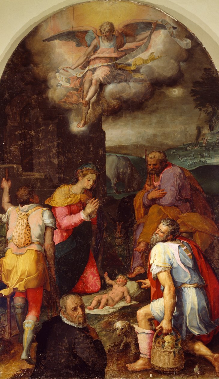 Adoration of Shepherds by Peter (1548 1628) Candid