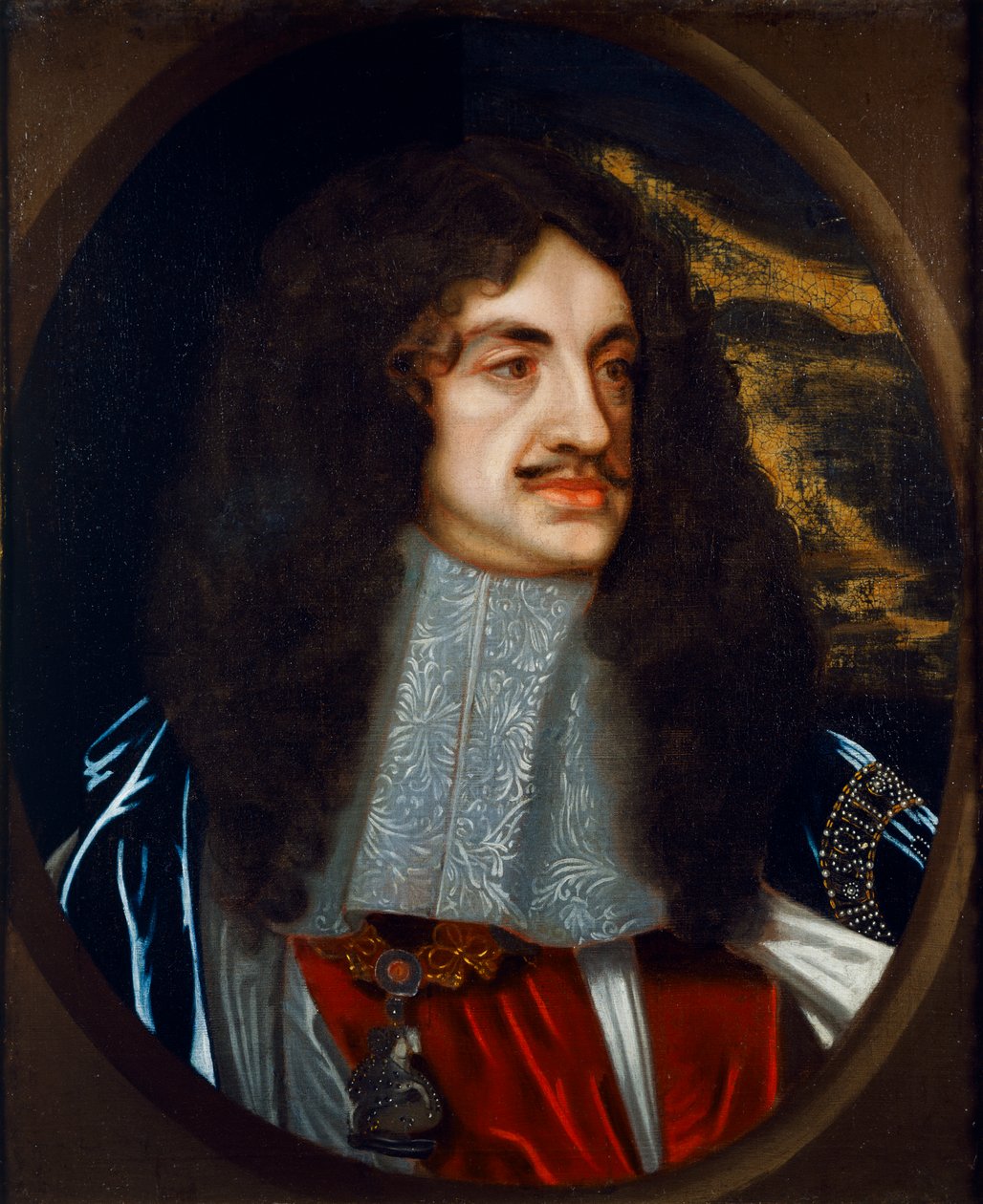 Portrait of James II by Peter (after) Lely