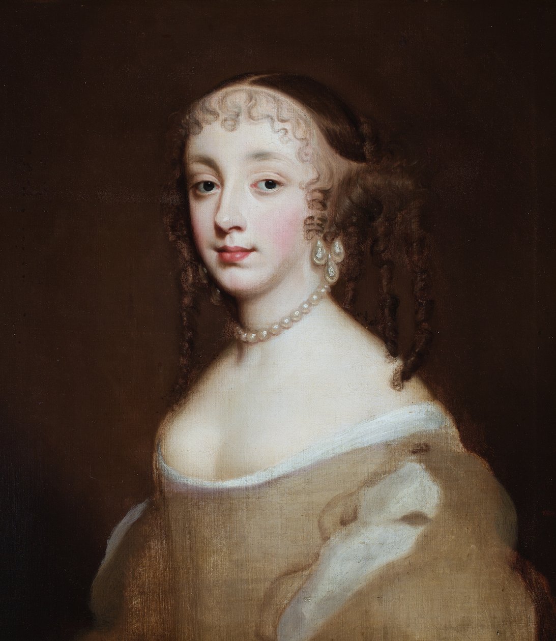 Portrait of Princess Henrietta, Anne Duchess of Orleans by Peter (after) Lely
