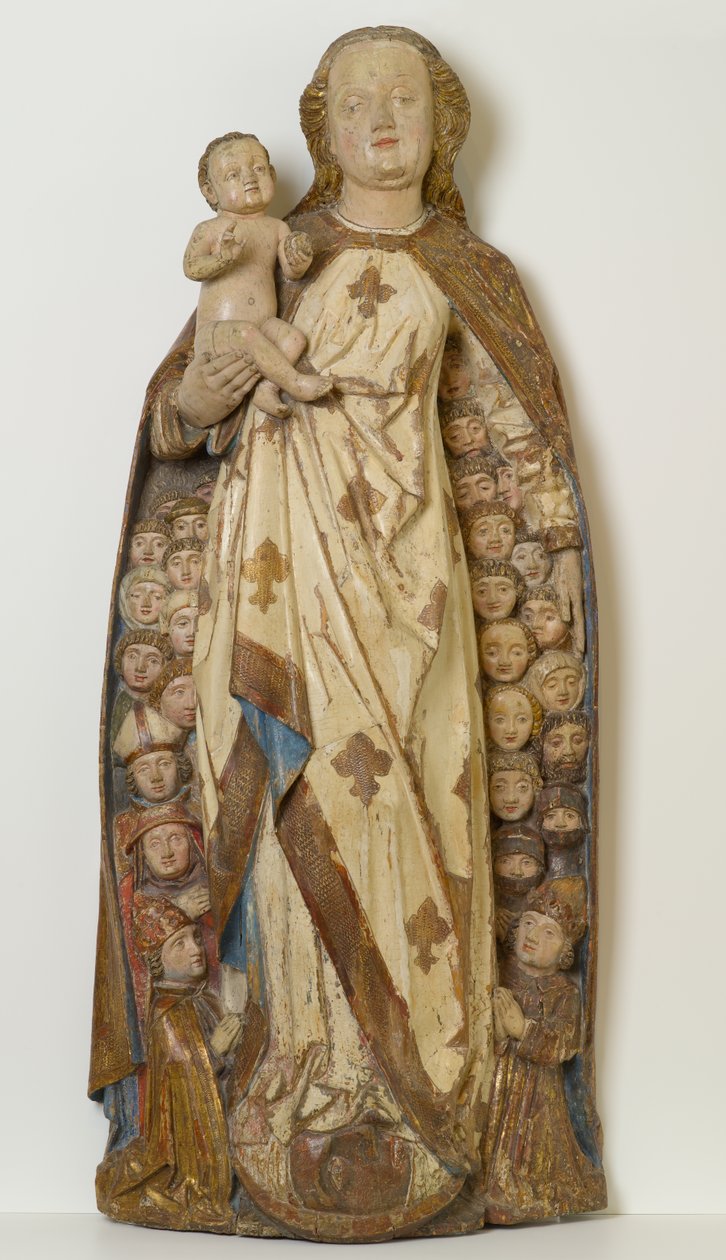 Madonna and Child Sheltering Supplicants under Her Cloak, c.1471 by Peter (attr.to) Koellin